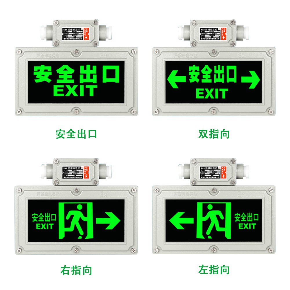 防爆消防应急灯10W防爆LED应急灯IP65输入电压AC220V