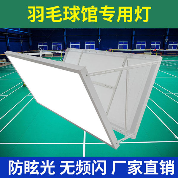 室内LED球馆灯50瓦220V羽毛球馆专用面板灯